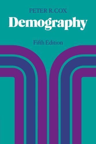 Demography Cox Paperback Cambridge University Press 9780521290203 5e
