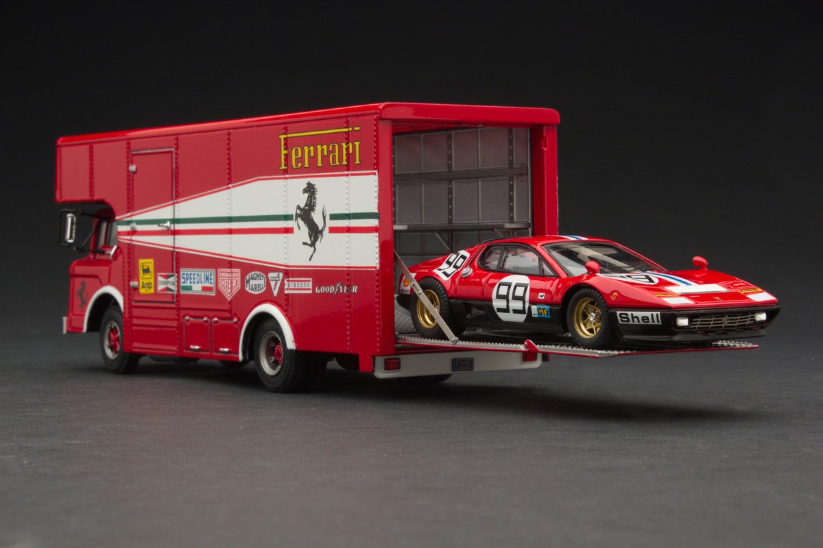 FERRARI フェラーリ トランスポーター 1/43 EXOTO FERRARI フェラーリ トランスポーター 1/43 EXOTO - メルカリ