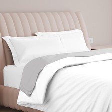 100 Egyptian Cotton Duvet Cover Queen Size - 600 Thread Count 1 PC Duvet Cov...