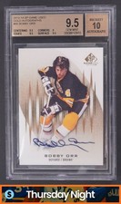 2013 UPPER DECK SP GAME USED #95 BOBBY ORR GOLD AUTO BGS 9.5 AUTO 10