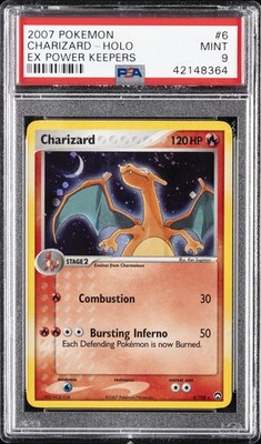 2007 POKEMON EX POWER KEEPERS #6 CHARIZARD-HOLO PSA 9 | eBay