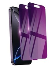 2 Pack Privacy Screen Protector for iPhone 16 Gradient Purple for 16 Pro Max