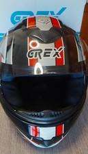 casco moto integrale Marca GREX taglia XL