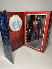 Hot Toys Spider-Man Advanced Suit 1 6 Sixth Scale Fig.. Marvel Video Game Rare