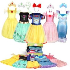 Princess Dress Up Clothes for Little Girls 3 4 5 6 Year Old - Princess