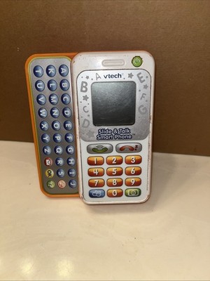 VTech Slide & Talk Smart Phone Electronic Learning Toy Tested Works