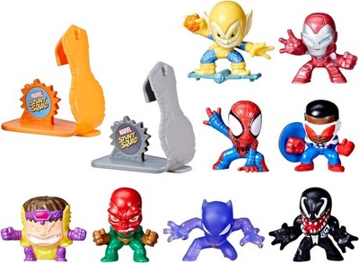 Marvel Stunt Squad Collection Pack, Action Figure Set, Super Hero Toys,... 