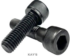 3/8" UNC CAP SCREWS ALLEN KEY SOCKET BOLTS SELF COLOUR BLACK HIGH TENSILE 12.9