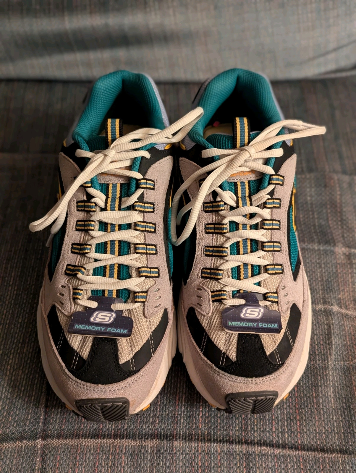 Skechers Stamina Cutback Shoes Sneakers Mens Crossroad Taupe