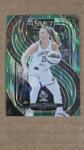 Sabrina Ionescu 2025 Panini Prizm Sabrina Ionescu Green