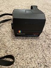 Vintage Polaroid 635 CL Instant Camera - Classic Rainbow Design - 600 Film