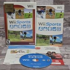 Wii Sports (Nintendo Wii, 2006) Complete Tested Working 