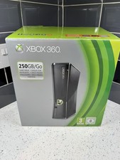 Xbox 360 Slim 250 Gb Boxed Console tested and working - Read Description