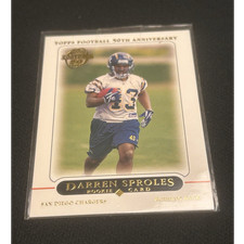Topps 2005 Darren Sproles Rookie #404 San Diego Chargers NFL Football Card. rookie card picture