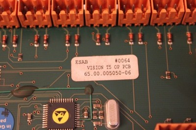 ESAB VISION T5 OP Double-Sided PCB Panel Mount 65.00.005050-06 FR-4