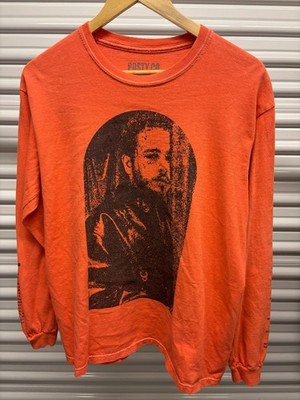 RARE Post Malone Hollywood s Bleeding 2019 long sleeve T-Shirt Posty Co Size S