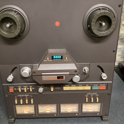 Vintage Tascam 34 - Reel to Reel Tape Deck Recorder - Audio