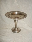 gorham strasbourg sterling silver 6.25" compote, #1140