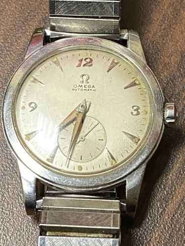 Vintage Omega Seamaster 342 Automatic Men's Watch Bumper 2576-12 Running Case