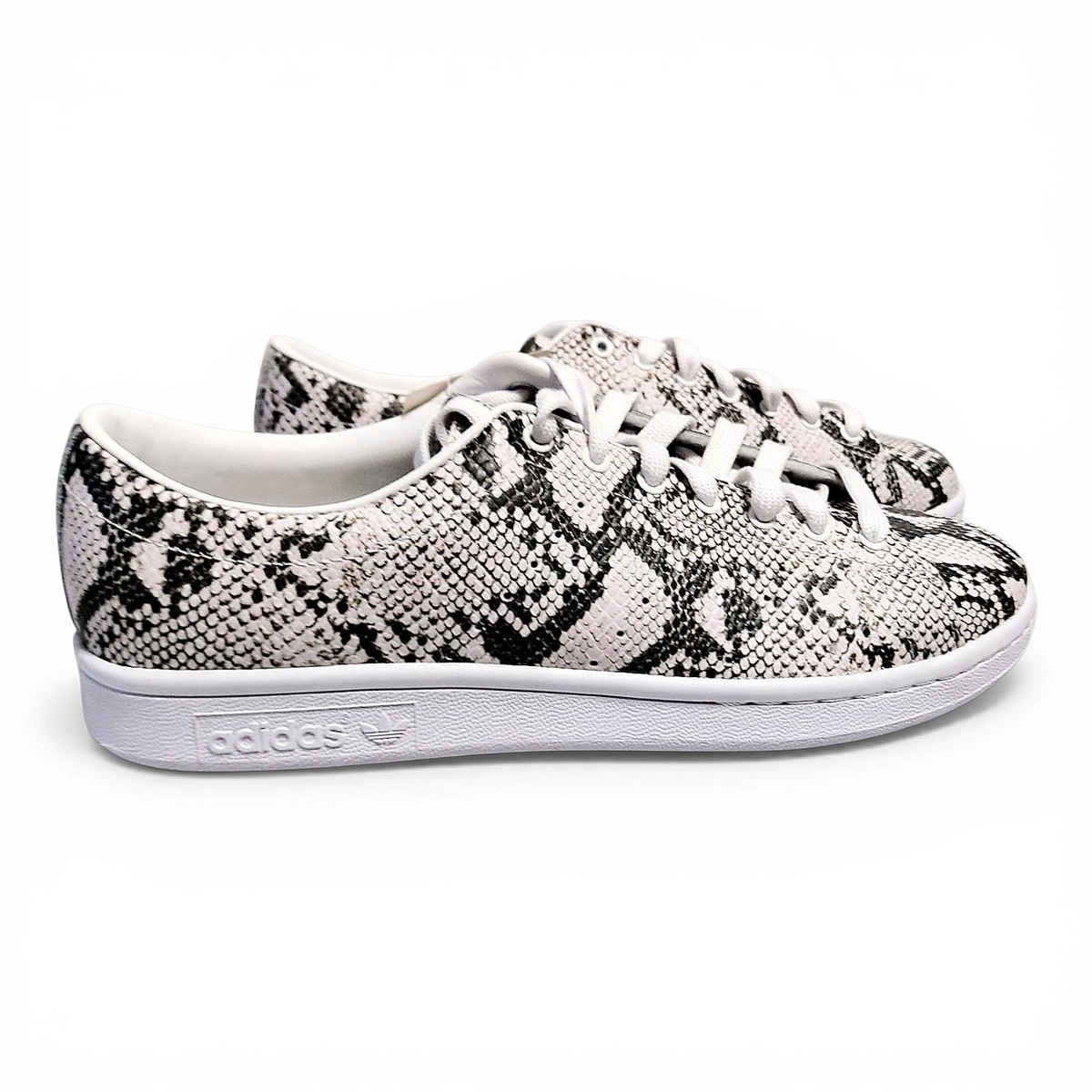 Adidas Stan Smith AOH 001 x Hyke White UNISEX Python Print