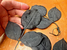 vintage tri leaves silk hand wrapped 1940s made in Japan