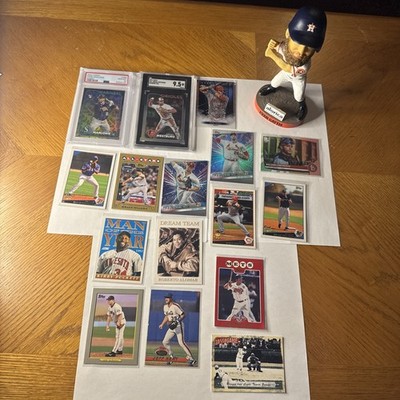 Mixed MLB Card Lot PSA 10 SGC 9.5 Rookies Stars parallel Topps Score +Bobblehead