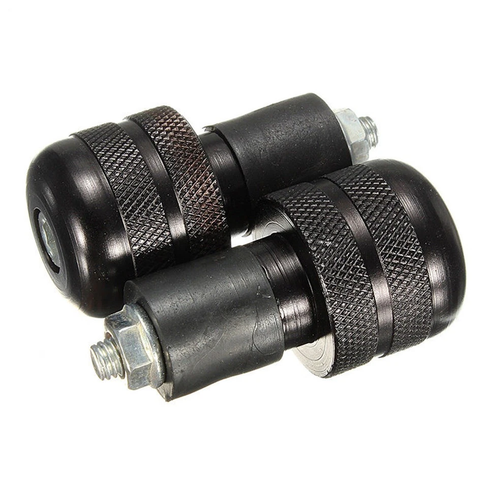 2pcs 7/8" 22mm Universal Motorcycle Bar End Caps Grips Balanced Handlebar Plugs - Image 2 of 3
