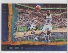 2017-18 Panini Court Kings Box Topper Panoramics Kawhi Leonard #17 5ir