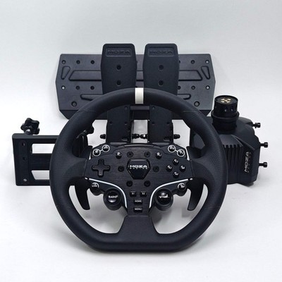 Moza R3 Racing Wheel and Pedals Black RS074 For PC
