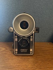Spartus Press Flash Box 120 Film Camera Not Tested