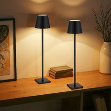 Cordless Table Lamp, 2-Pack, 5200mAh Built-in Rechargeable Battery Desk Lamp...
