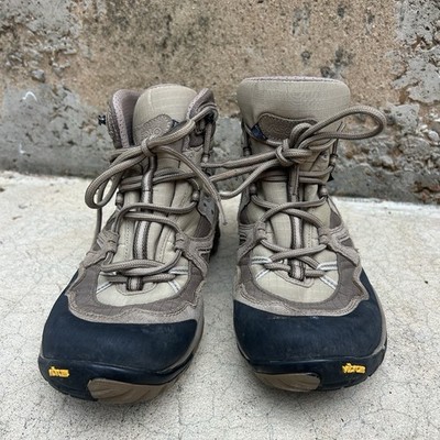Asolo Athena WP Mid Womens 7 1/2 Hiking Boots Shoes Outdoor Camping Backpacking