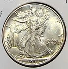 1943 Walking Liberty Half Dollar Nice Original Choice BU CHRC