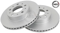 2X Bremsscheibe A.B.S. 15933 2 Bremsscheiben Vorderachse Vorne FüR Volvo