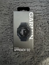 GARMIN Approach S12 Golf GPS Watch 010-02472-21 Granite Blue [NEW]