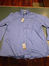 Acer Computer Men Sales Dress Shirt Size Large Button Down NEW! VANHEUSEN