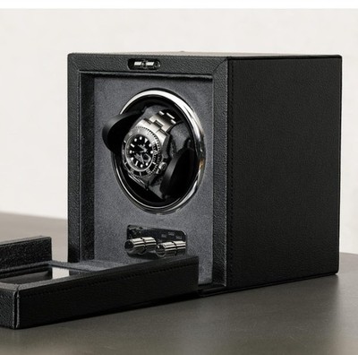 ROTHWELL Single Watch Winder for Automatic Watches with Quiet Motor with Mult...