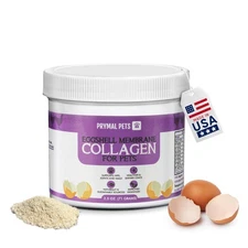 Eggshell Membrane Collagen for Dogs - Non-Gelatin and Non-Bone Marrow Based, ...