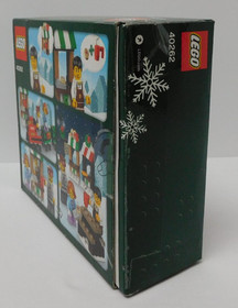 100% - 2017 LEGO Set 40262 CHRISTMAS TRAIN RIDE Market Man Conductor Minifigure+