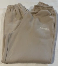 Comfrt Kids Signature Sweatpants ~ Bone Color Unisex Size Large