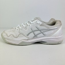 Scarpe da tennis ASICS Gel-Dedicate 7 bianche UK 8 EU 42 scarpe da ginnastica corte