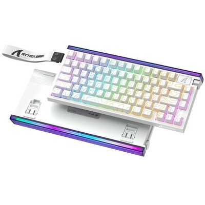 ATTACK SHARK R85HE Wired 75% Hall Effect Rapid Trigger Mechanical RGB Gaming ...