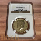 1966 Kennedy MS67 Cameo Half Dollar 40% Silver