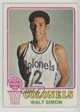 1973-74 Topps Walter Simon #218 1w8