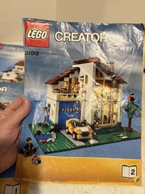 Lego Creator 31012 House Building Instruction Books 2013 Lot X 4