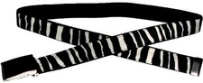 Zebra Leopard Animal Print BELT Buckle 80's Neon Trendy Retro Vintage Cute 80's