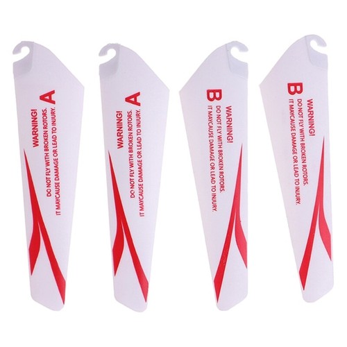 A B Fan Paddles Propellers Set for Remote Control Helicopter Pack of 4 - Picture 6 of 11