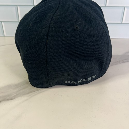 Oakley Baseball Cap Black Mid Flex L/XL Classic Hat - Picture 6 of 14