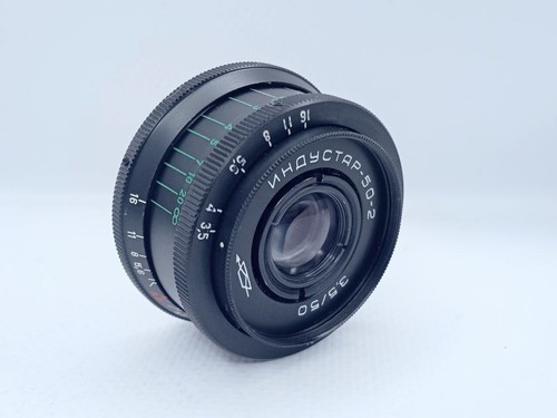Vintage INDUSTAR 50-2 Blak Lens 3.5/5 M42 Soviet lens For Sony Zenit Canon Nikon - Picture 5 of 13