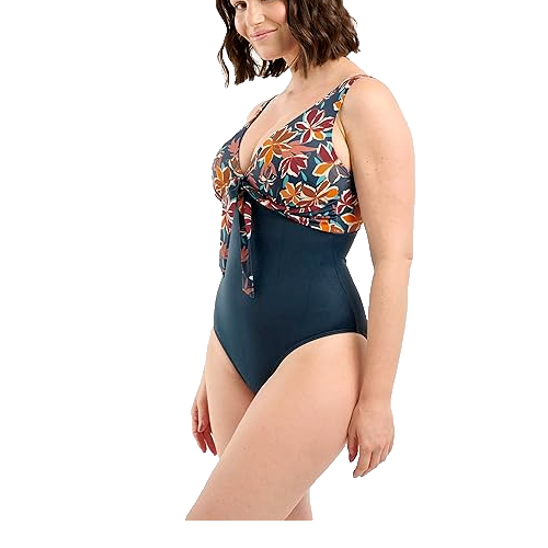 Badeanzug Damen Sans Complexe Bain Staycation Blau Größe M großzügige Brüste - Bild 3 von 4